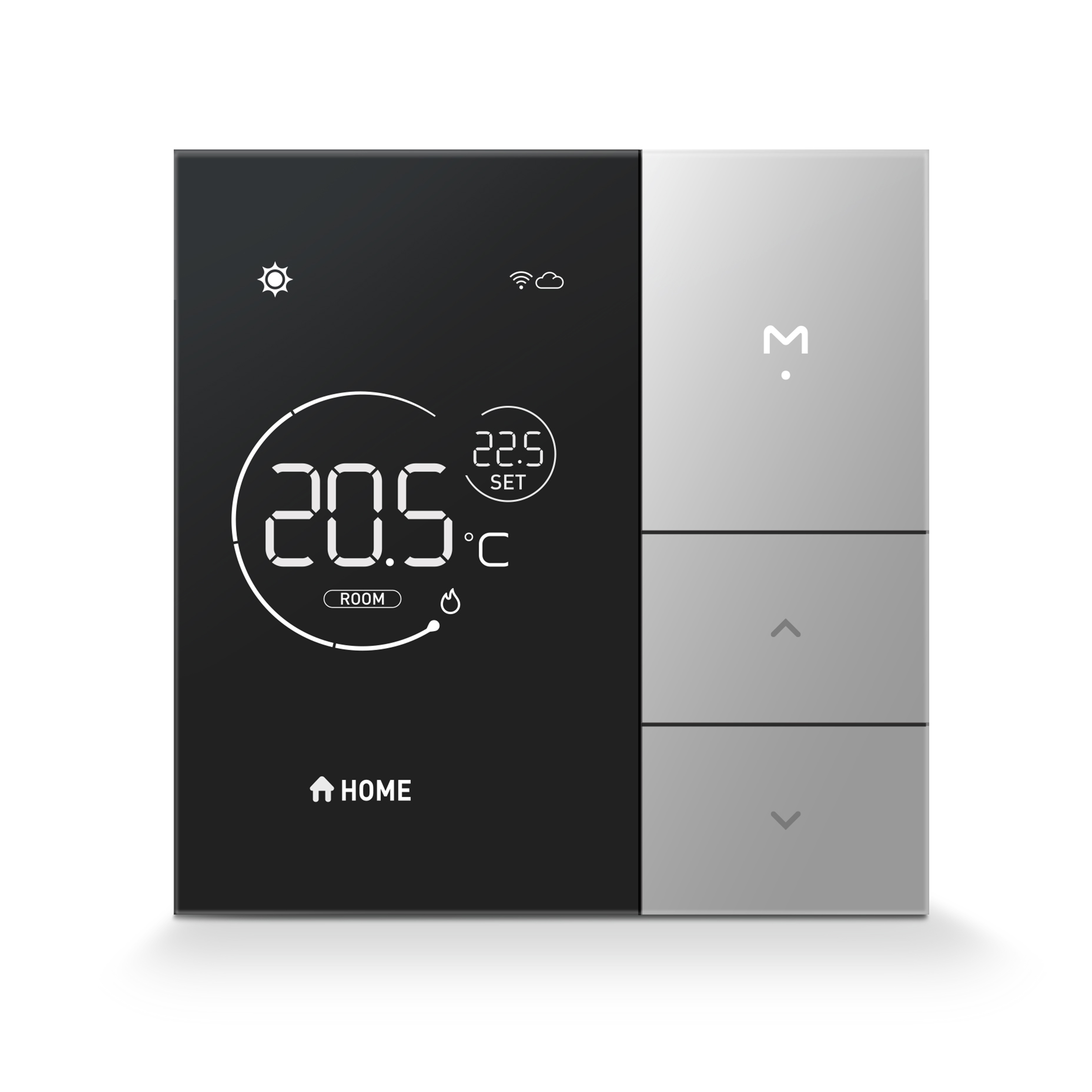 数字智能恒温器恒温控制器语音|wifi应用程序控制地下供暖系统