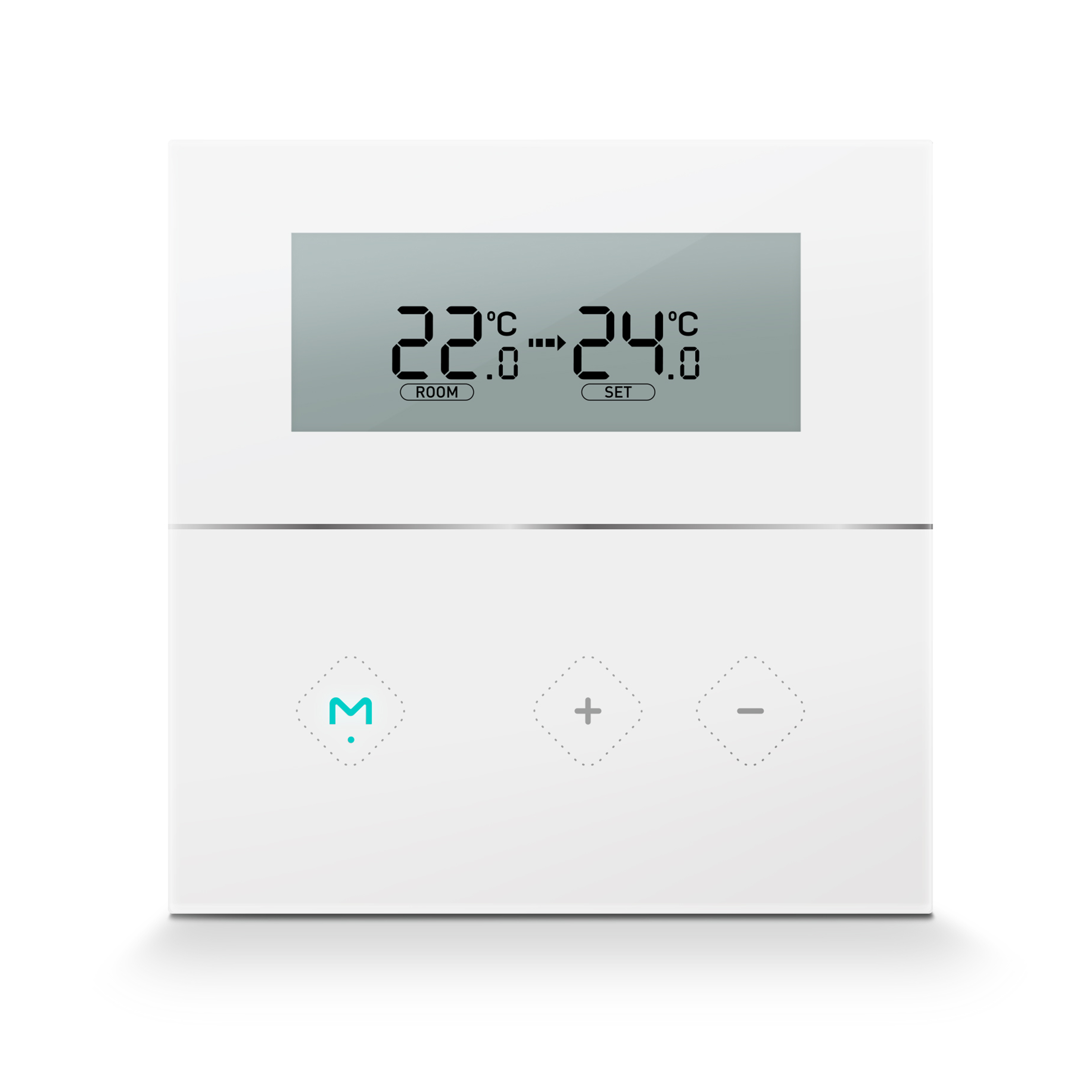 数字恒温恒温器触摸屏，用于地暖、房间电热、水暖设备控制器