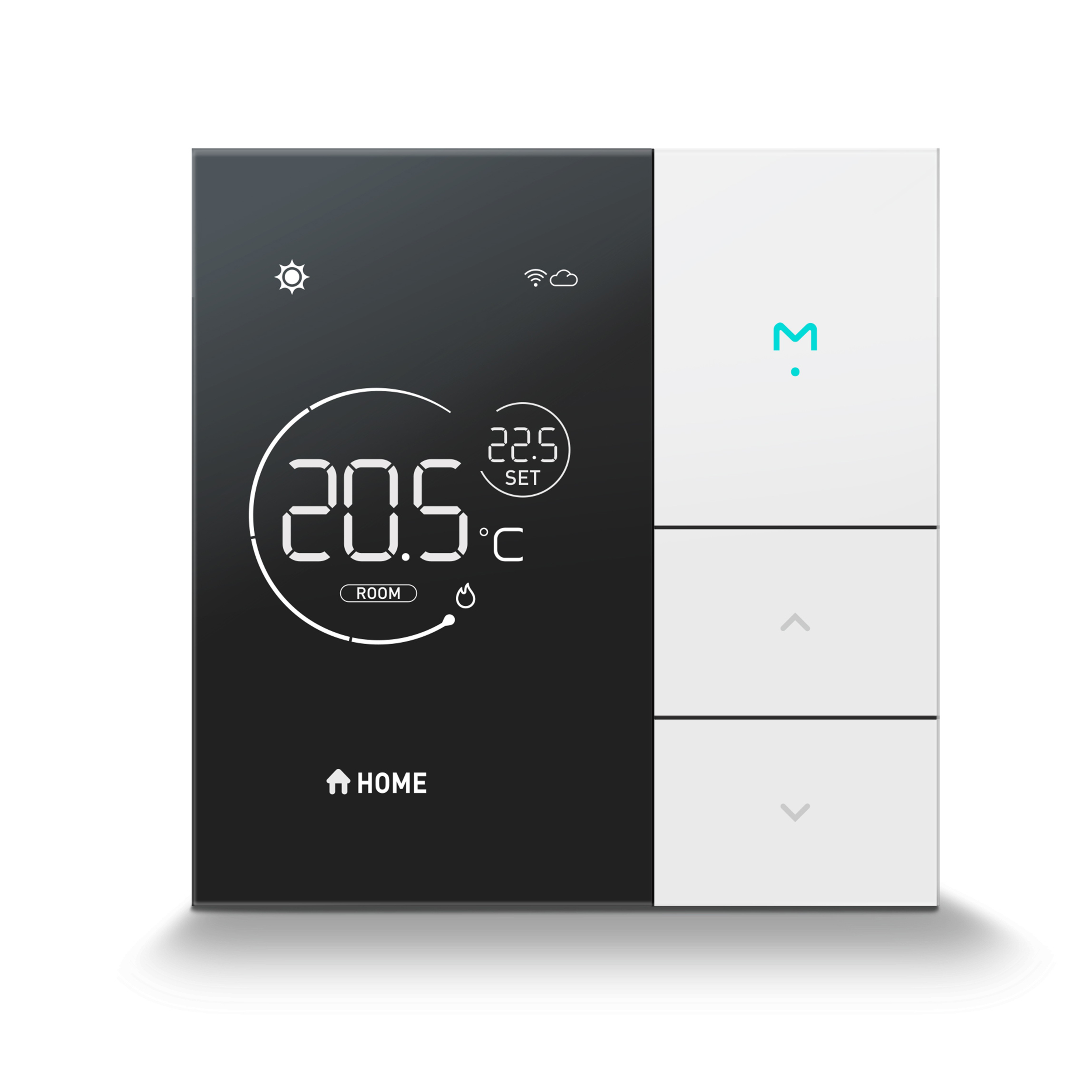数字智能恒温器恒温控制器语音|wifi应用程序控制地下供暖系统